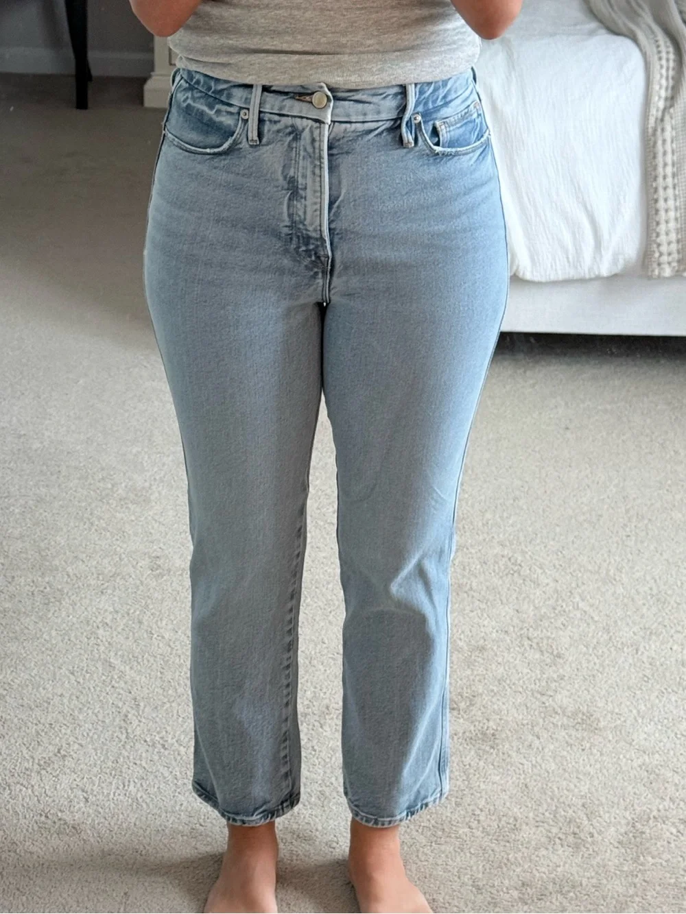 Good American Good Curve Straight Jeans 6/28
